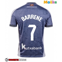 Moške Nogometnih dresov Real Sociedad Ander Barrenetxea #7 Gostujoči 2025-26 Kratki rokavi